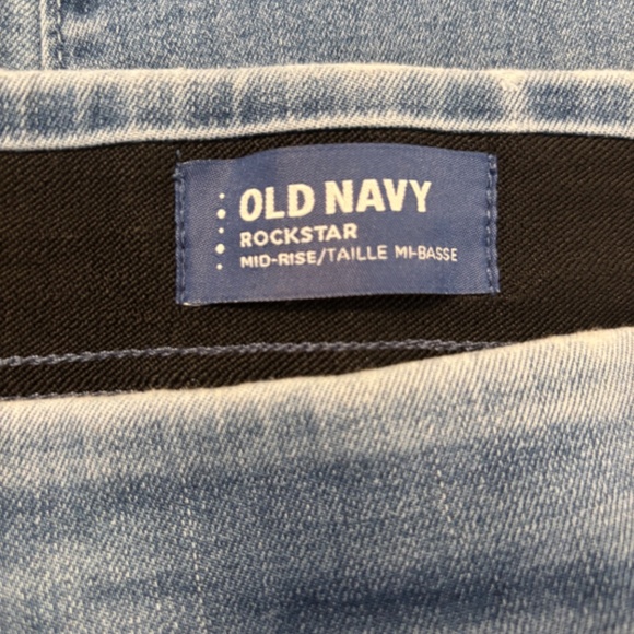 Lot of 5 pairs Old Navy Pull-On Rockstar Super Skinny Jeans Size 12 - Picture 2 of 10